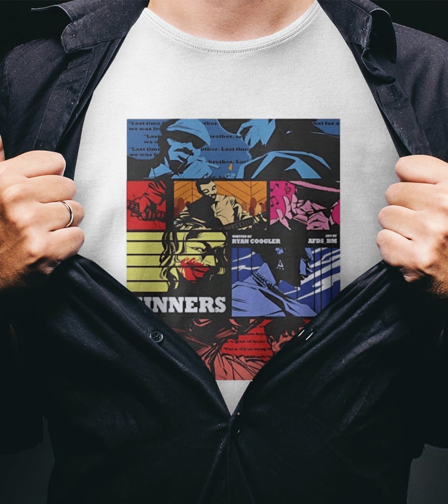 Sinners Ryan Coogler Cowboy Bebop Art By AFS BM T-Shirt