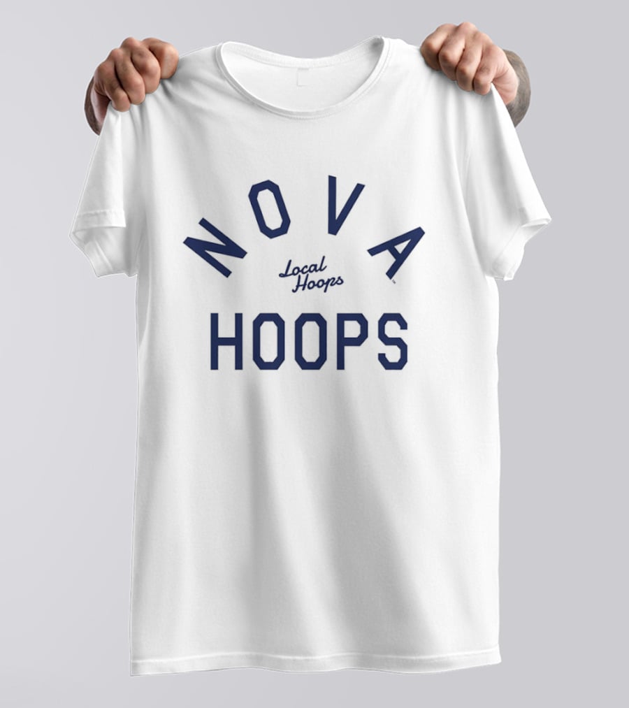 NOVA Hoops Local Basketball Enthusiasts T-Shirt
