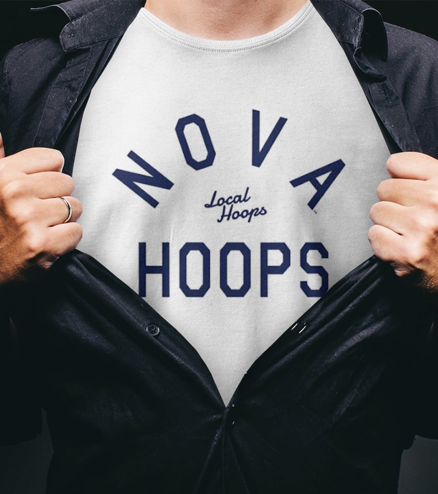 NOVA Hoops Local Basketball Enthusiasts T-Shirt