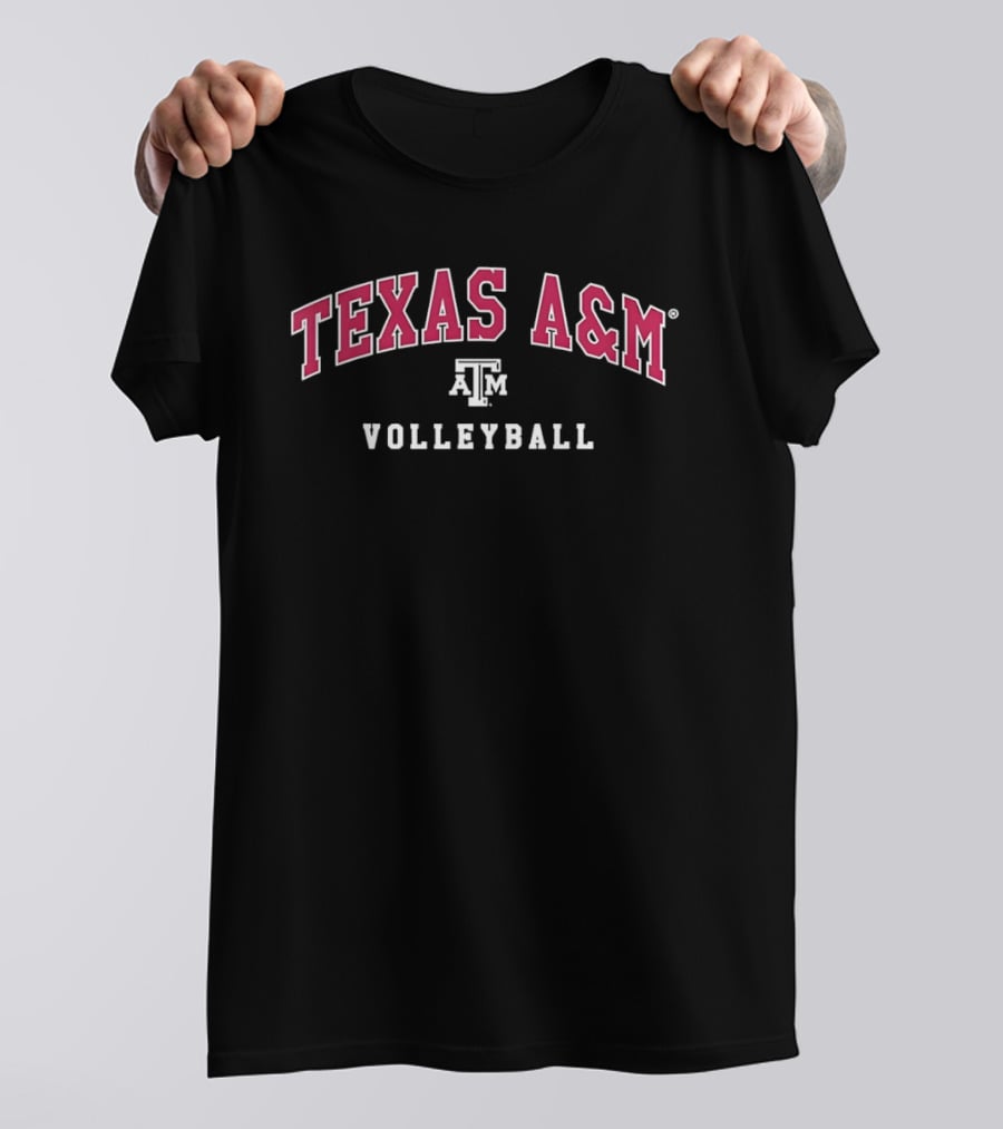 Texas A&M Aggies NCAA Women's Volleyball Team Spirit T-Shirt