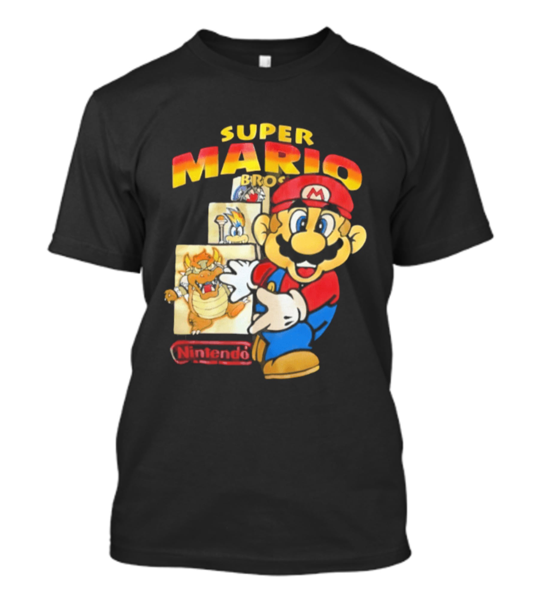 Super Mario Bowser Challenge Pixel Adventures T-Shirt