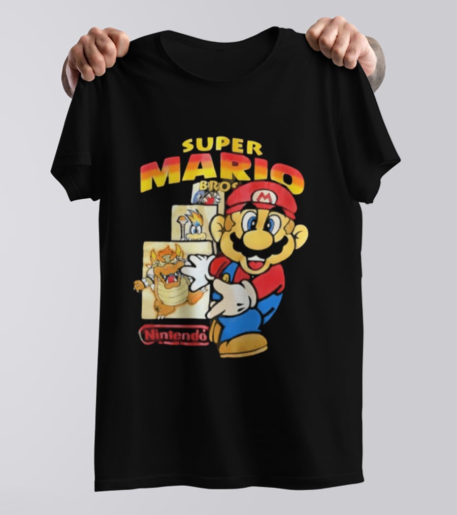 Super Mario Bowser Challenge Pixel Adventures T-Shirt