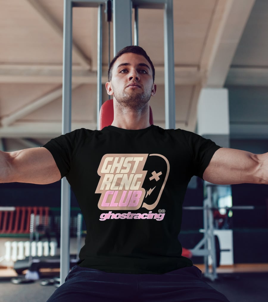 Ghost Racing Club Ghostracing Ghost Tracing Travis Pbc T-Shirt