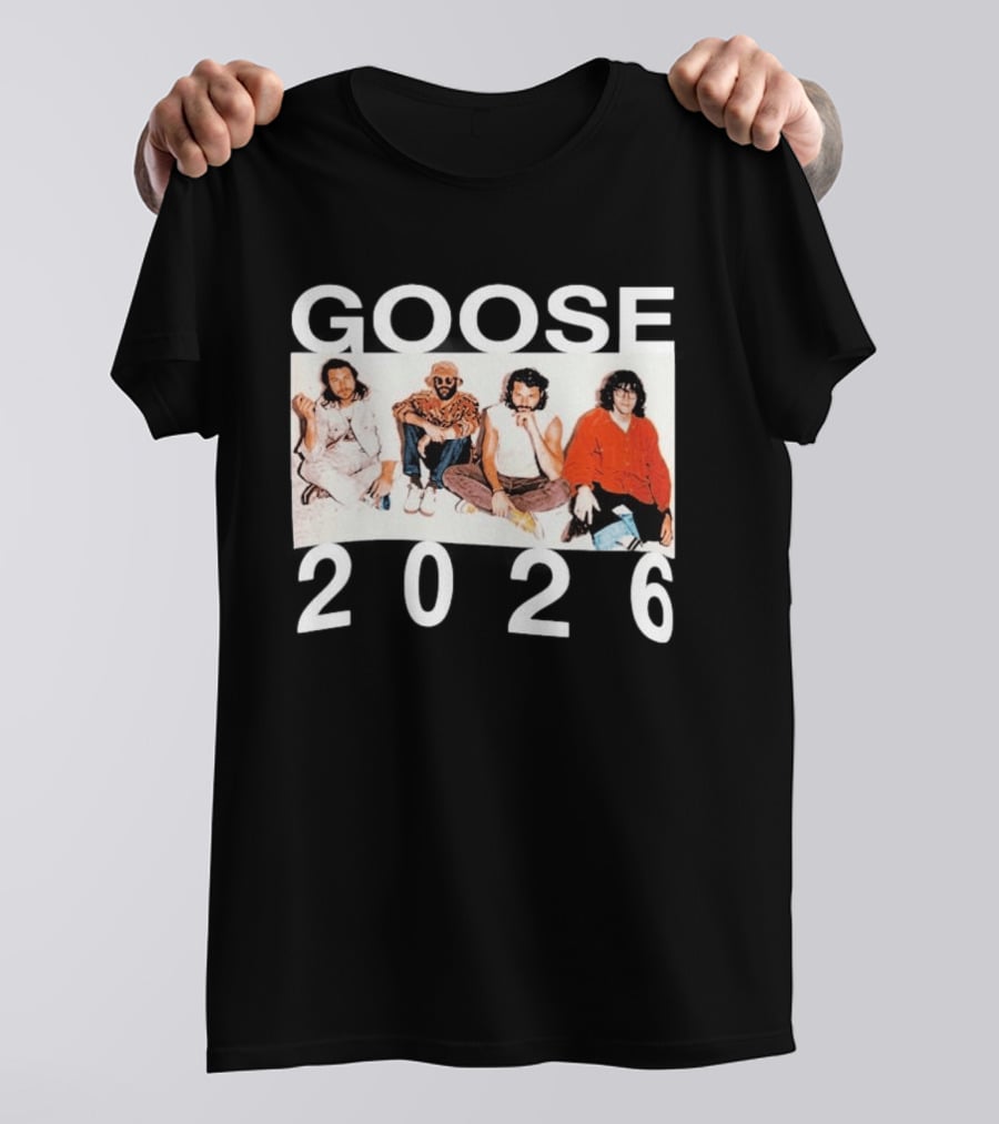 GOOSE An Evening With Goose 2026 Tour Schedule T-Shirt