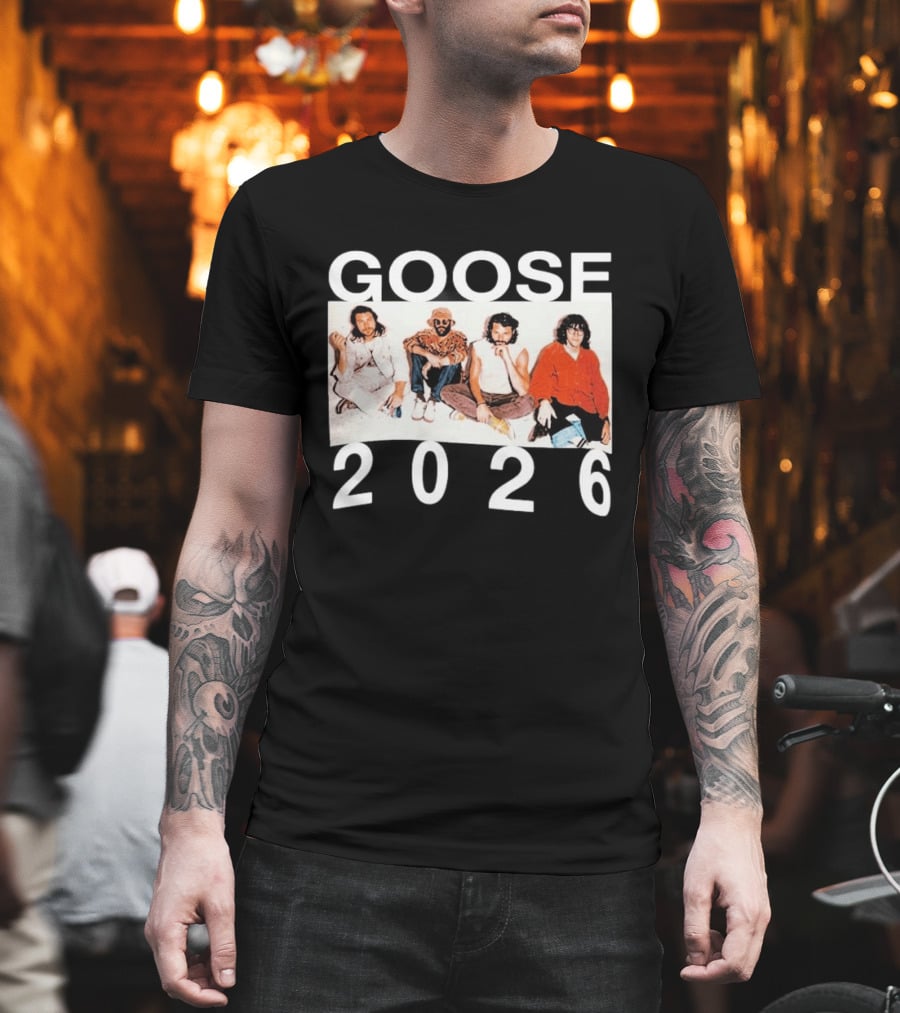 GOOSE An Evening With Goose 2026 Tour Schedule T-Shirt