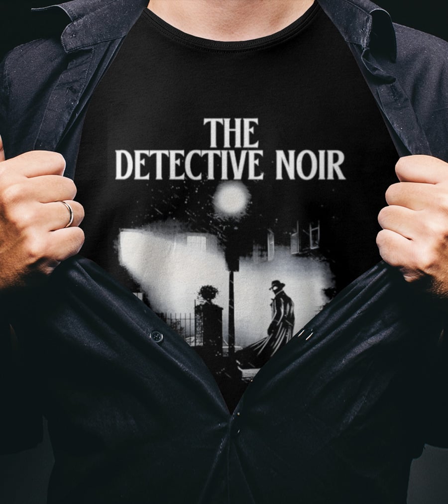 Spider Man Noir The Detective Noir Film Vintage Urban Scene T-Shirt