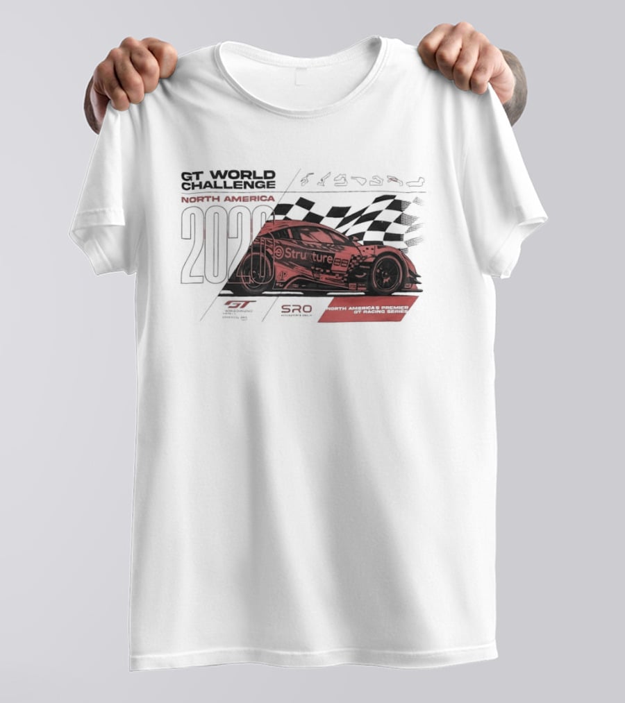 GT World Challenge North America 2026 Structure AMG 45 Racing Event T-Shirt