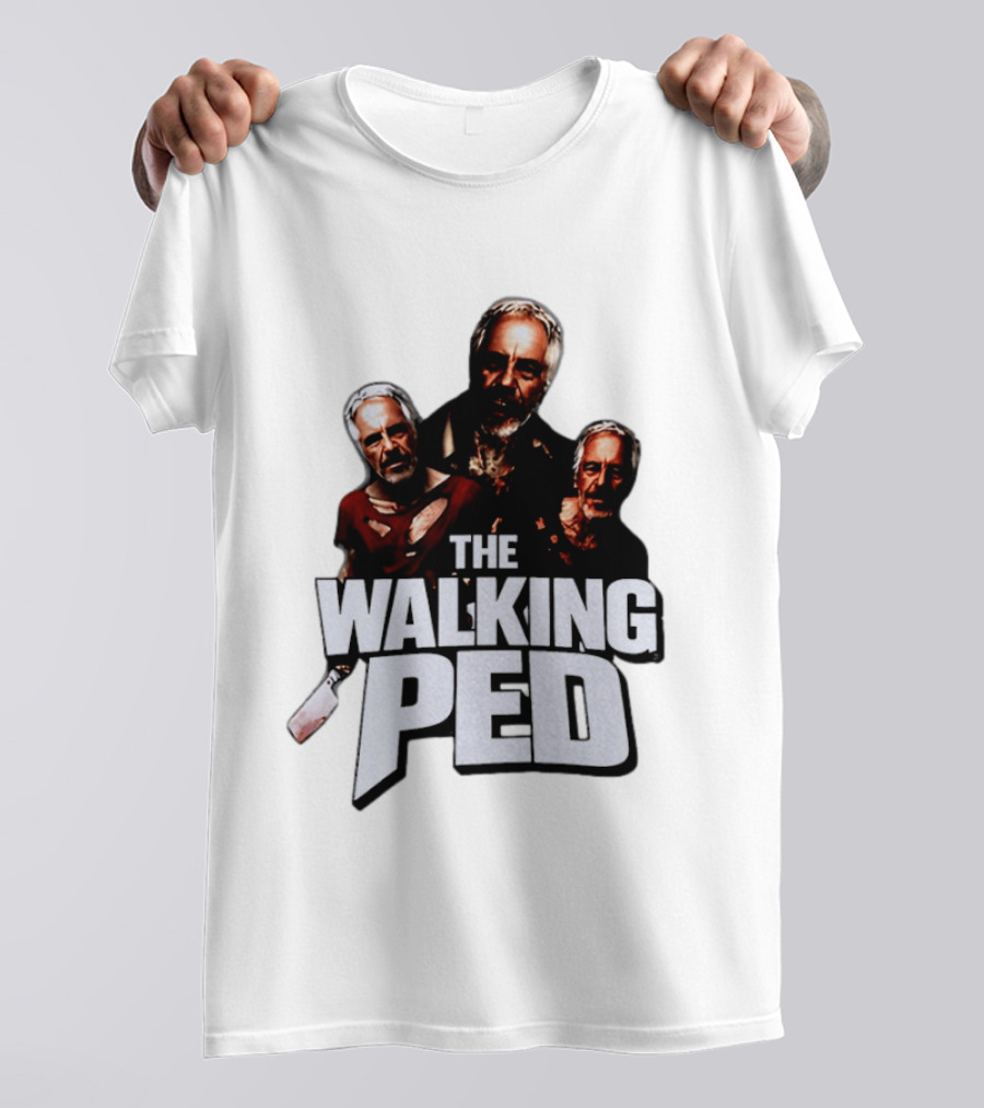 The Walking Ped Jeffrey Parody Horror T-Shirt