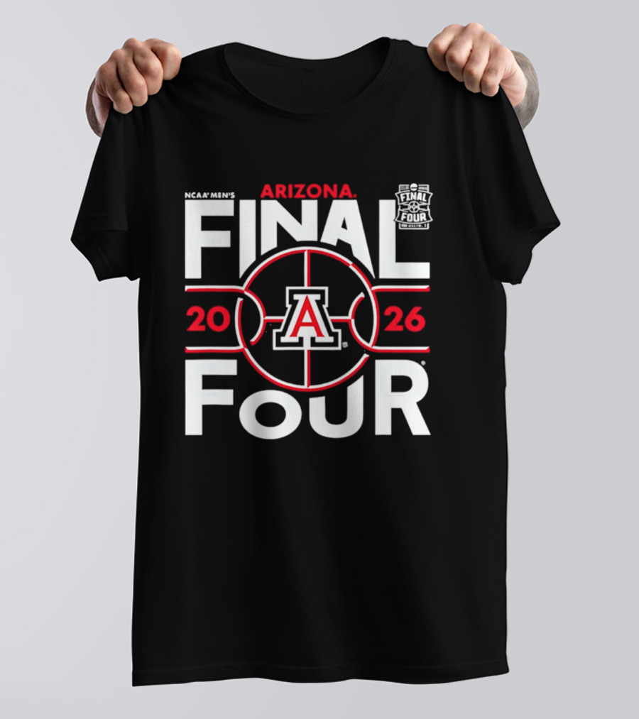 NCAA Men's Arizona Final Four 2026 March Madness T-Shirt