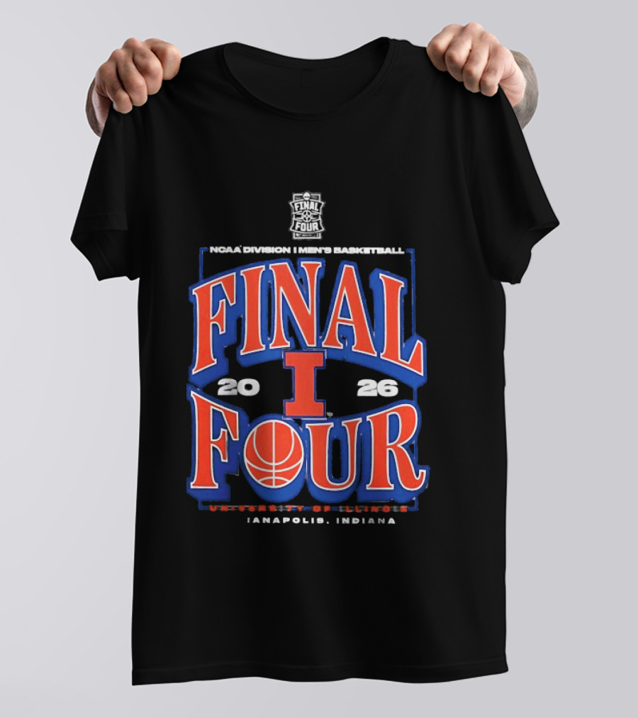 NCAA Division I Men's Basketball 2026 Final Four Indianapolis Indiana T-Shirt