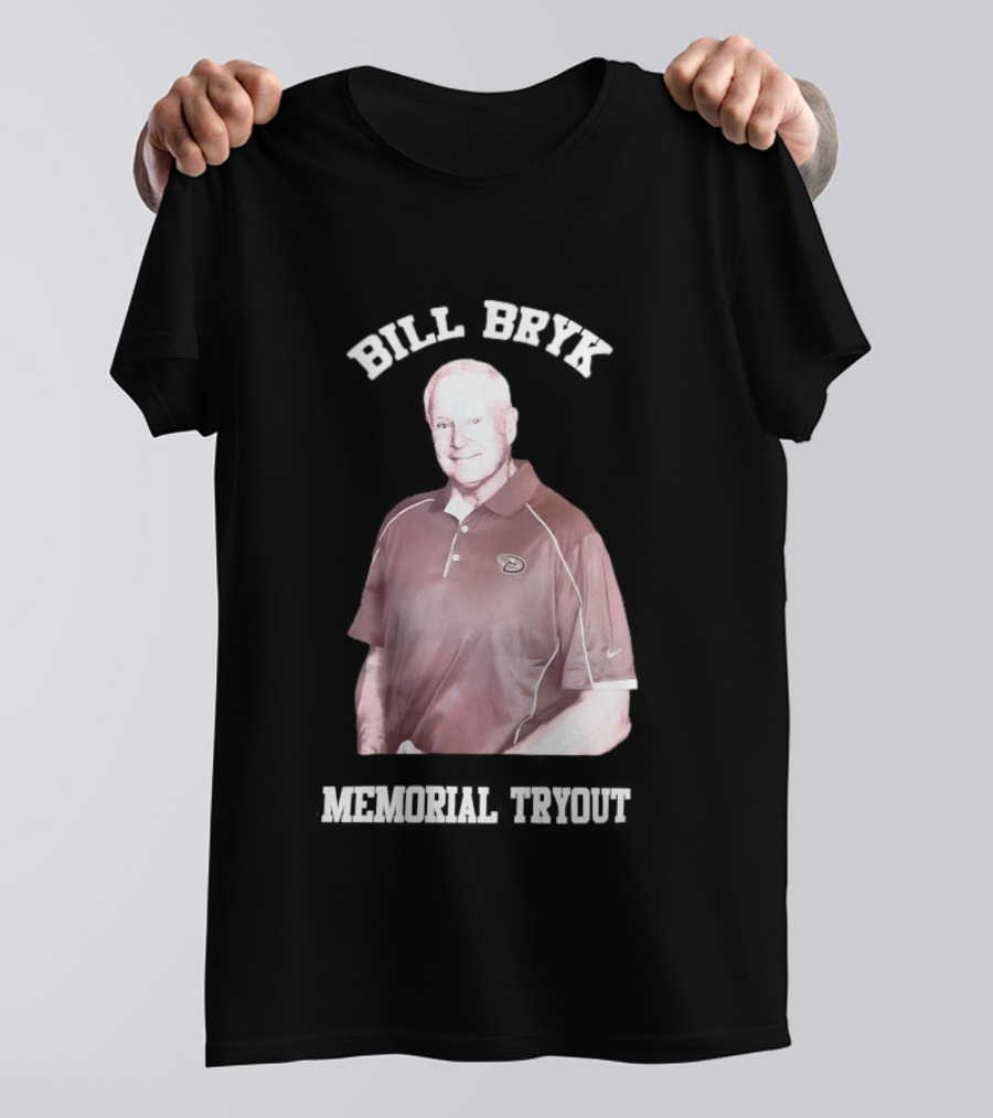 Bill Bryk Memorial Tryout Arizona Diamondbacks Baseball T-Shirt