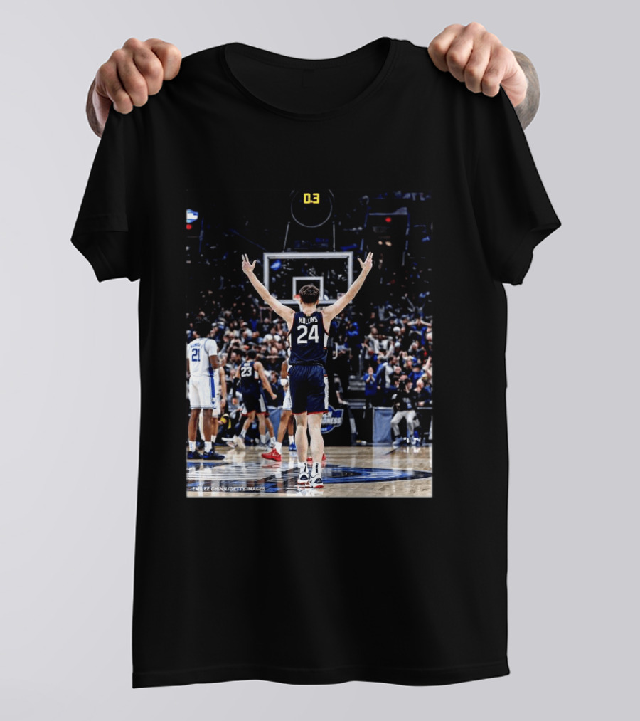 Braylon Mullins UConn Huskies Victory Over Duke Blue Devils Basketball March Madness 2026 T-Shirt