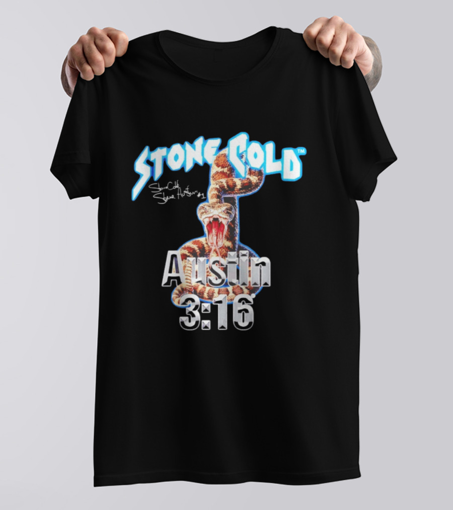 Stone Cold Steve Austin 3:16 Venomous Snake T-Shirt