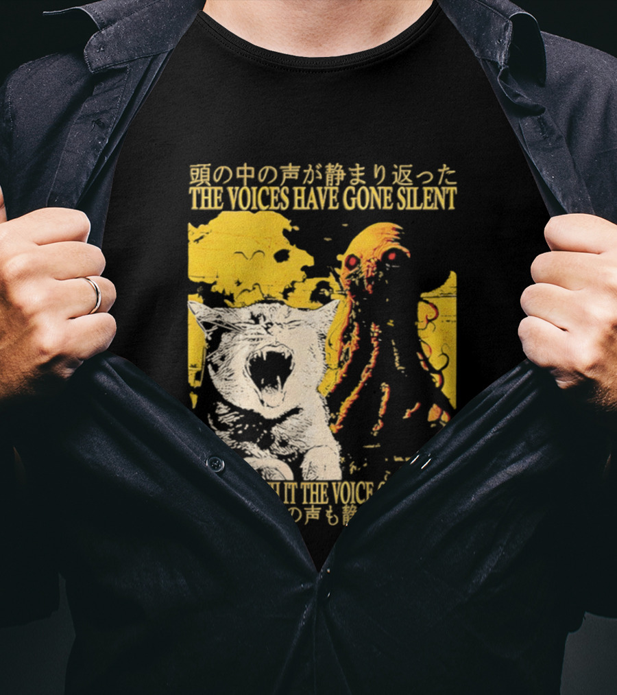The Voices Have Gone Silent Cat T-Shirt