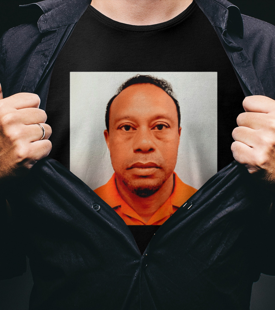 Tiger Woods 2026 County Jail 4415 29 Shot Edit T-Shirt