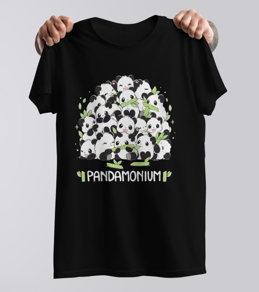 Pandemonium Panda Bamboo Cuteness Overload T-Shirt