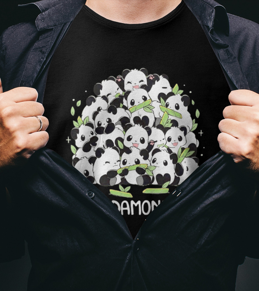 Pandemonium Panda Bamboo Cuteness Overload T-Shirt