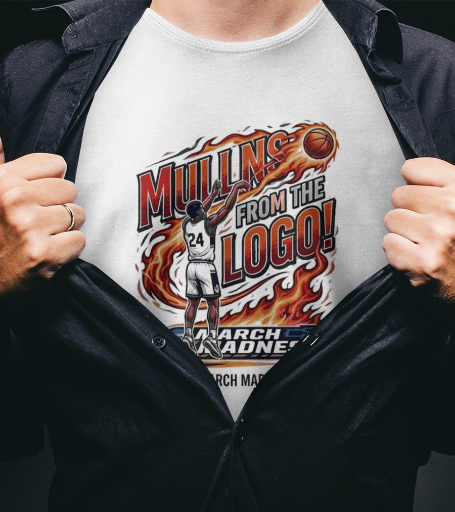 Mullins From The Logo March Madness 2020 History T-Shirt