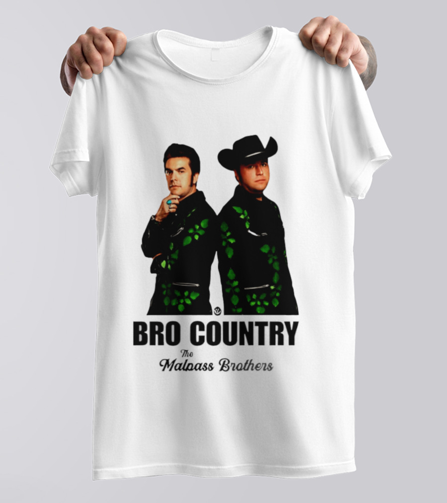 Bro Country The Malnass Brothers Western Style Duo T-Shirt