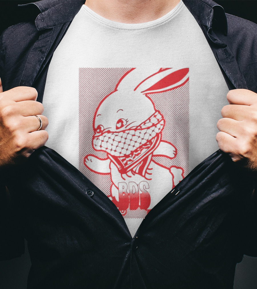 Skater Bunny BDS Vintage Roller Skates T-Shirt