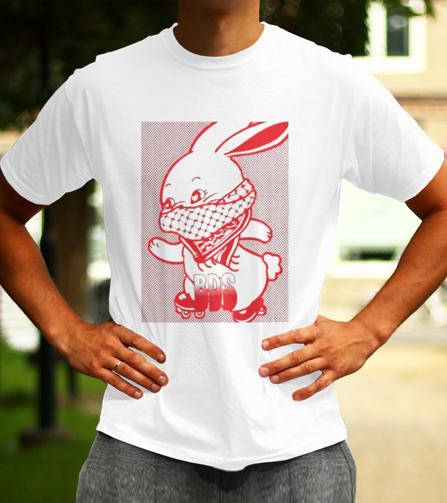 Skater Bunny BDS Vintage Roller Skates T-Shirt