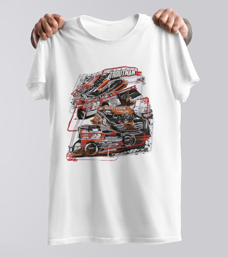 Drake Troutman 22 Racing Bilstein Team 22 Inc Victory Circle T-Shirt