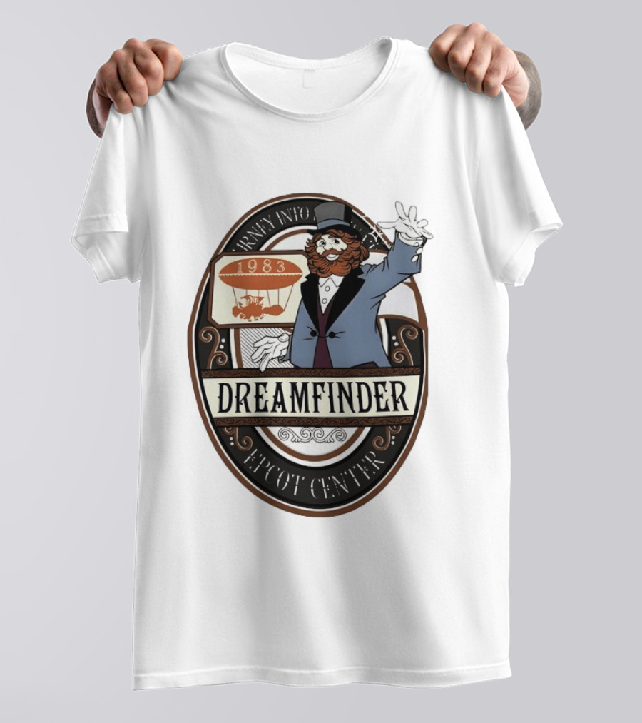 Journey Into 1983 Dreamfinder Epcot Center T-Shirt