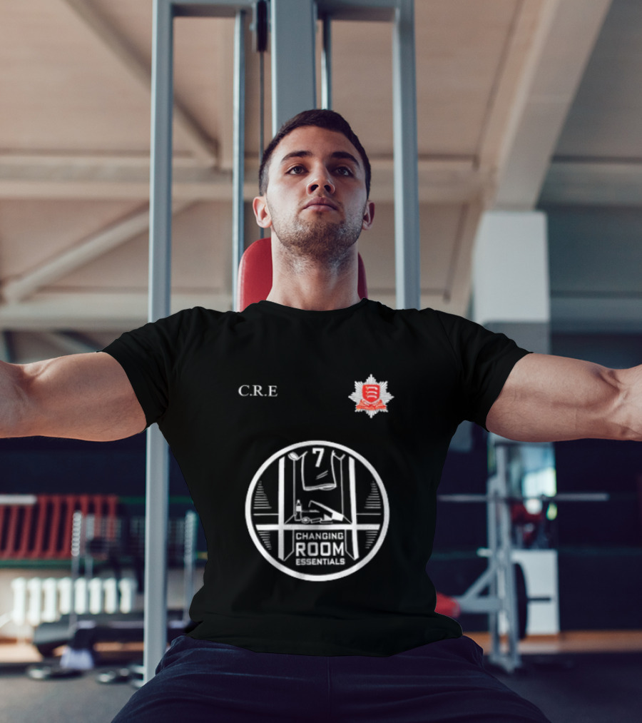 C.R.E Changing Room Essentials 7 Sports Locker Jersey T-Shirt