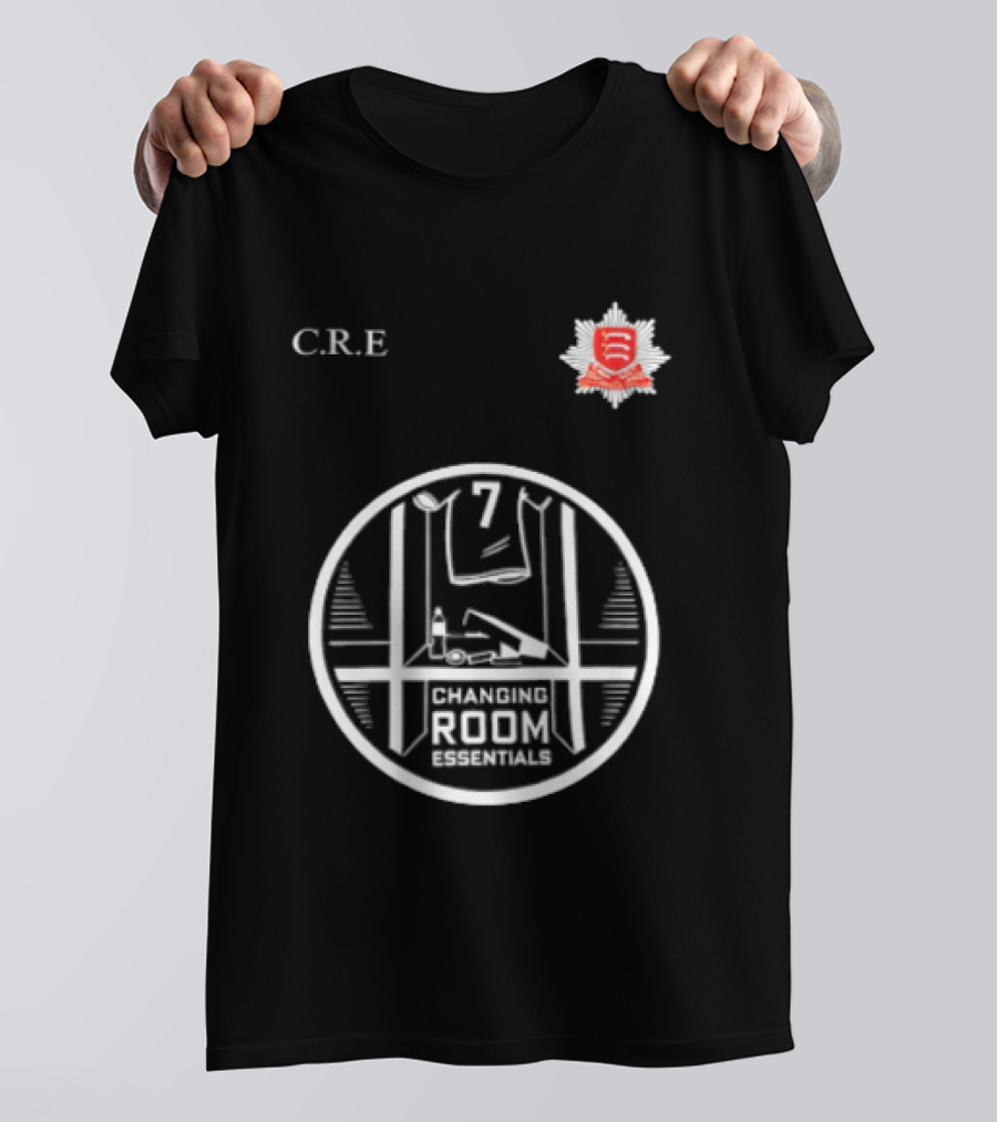 C.R.E Changing Room Essentials 7 Sports Locker Jersey T-Shirt