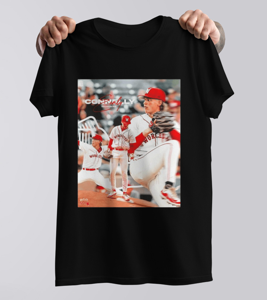 Connelly Early Welcome To The Show Worcester Red Sox Pitcher T-Shirt