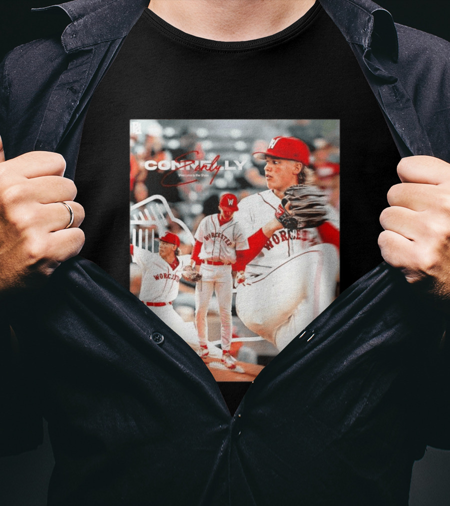 Connelly Early Welcome To The Show Worcester Red Sox Pitcher T-Shirt
