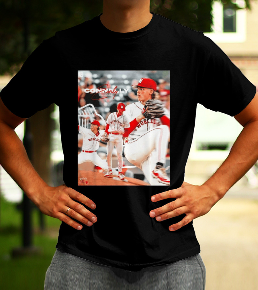 Connelly Early Welcome To The Show Worcester Red Sox Pitcher T-Shirt