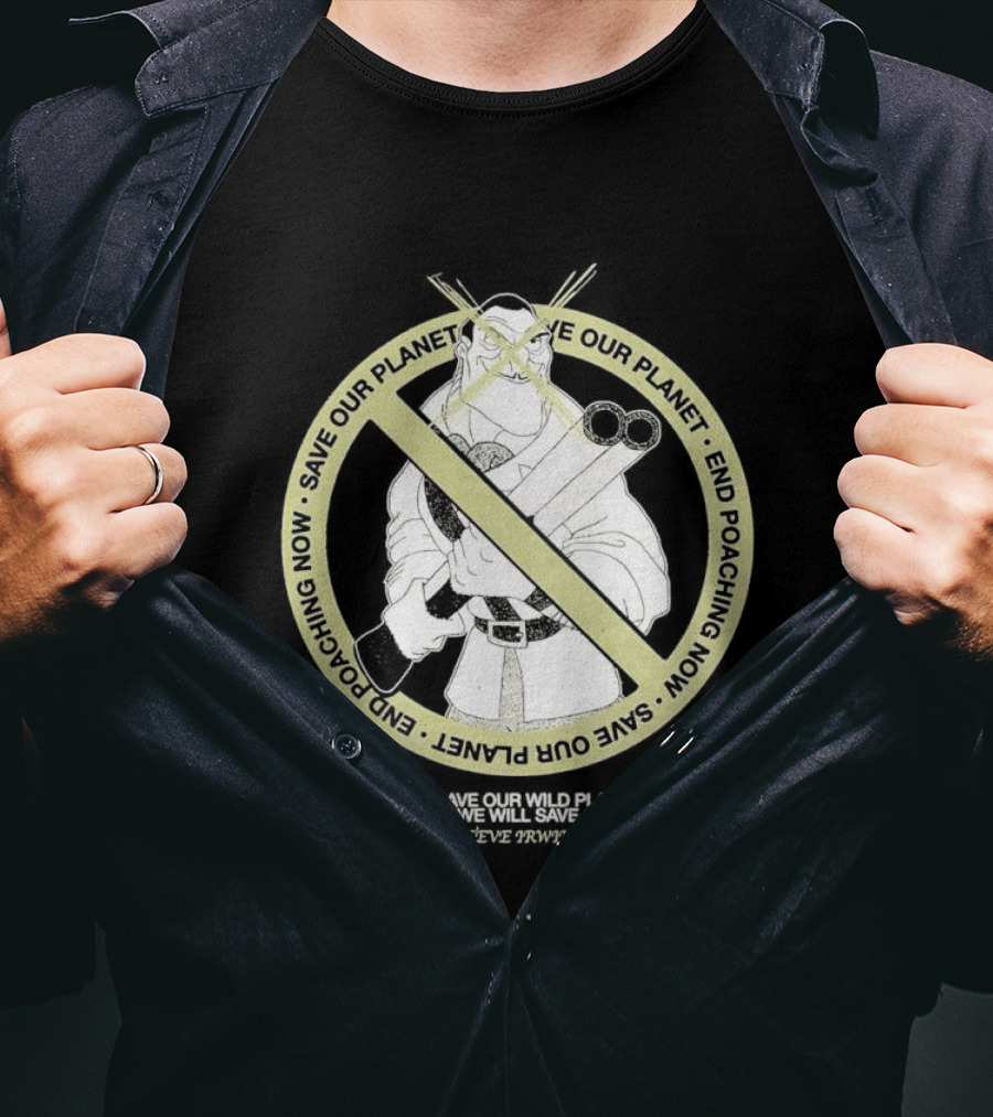 Percival C McLeach The Rescuers Down Under End Poaching Now Save Our Planet T-Shirt