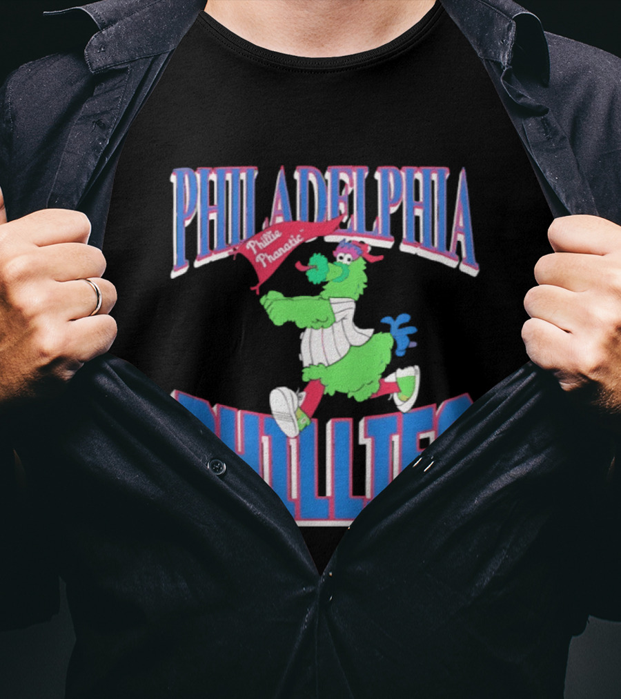 Philadelphia Phillies Phillie Phanatic Baseball Team T-Shirt