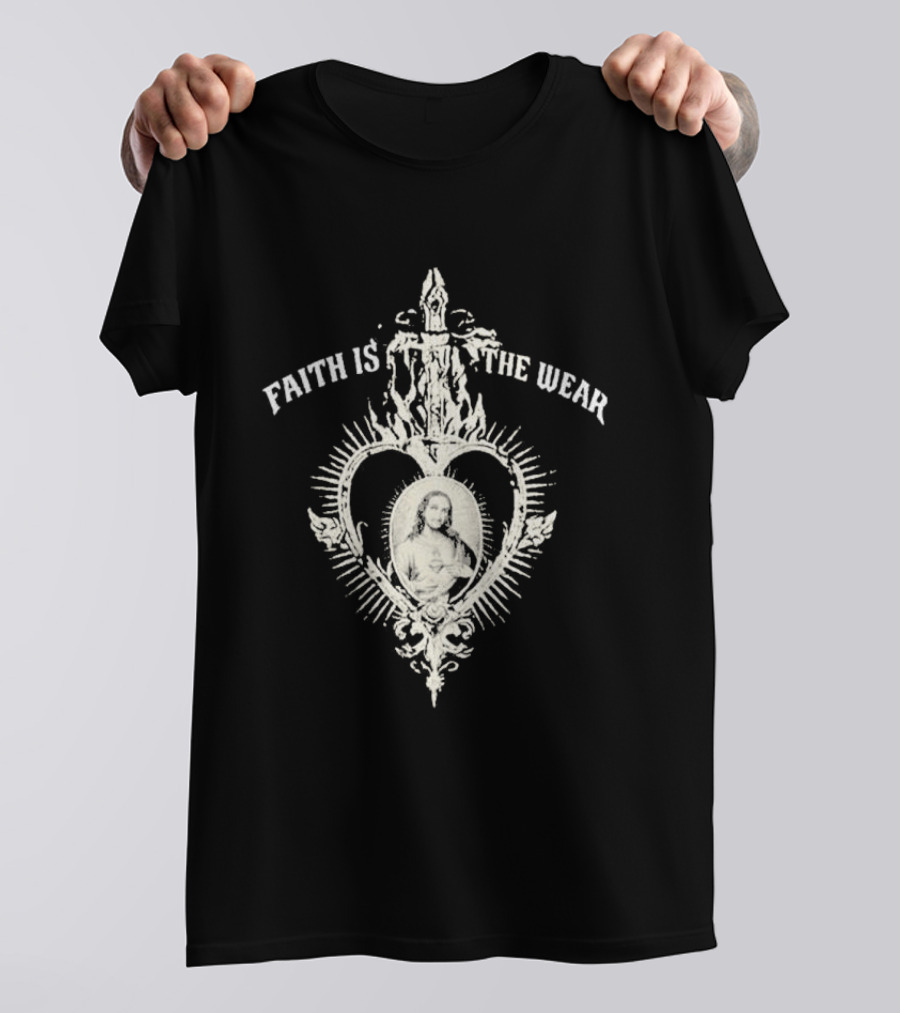 Daniel Gafford Sacred Heart Faith Is The Wear T-Shirt