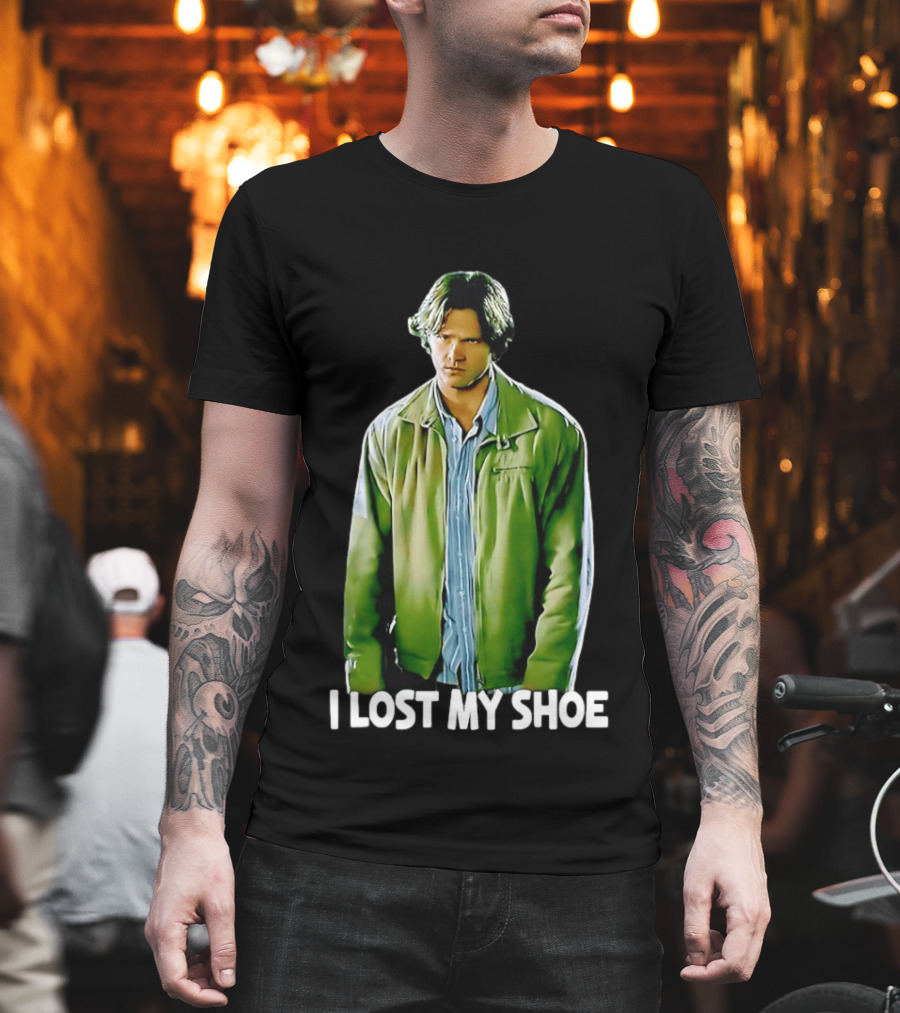 Sam Winchester I Lost My Shoe Supernatural Pop Culture Reference T-Shirt