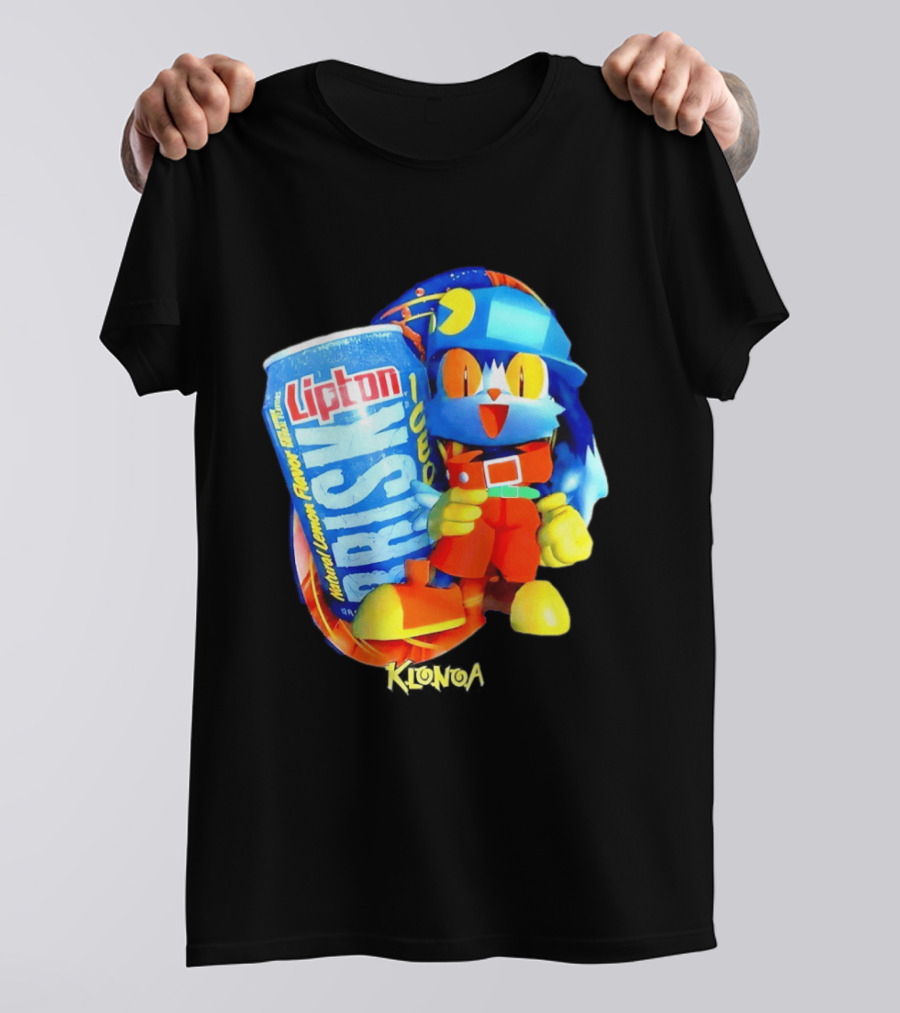 Klonoa Lipton Brisk Iced Tea Natural Lemon Flavor Beverage T-Shirt