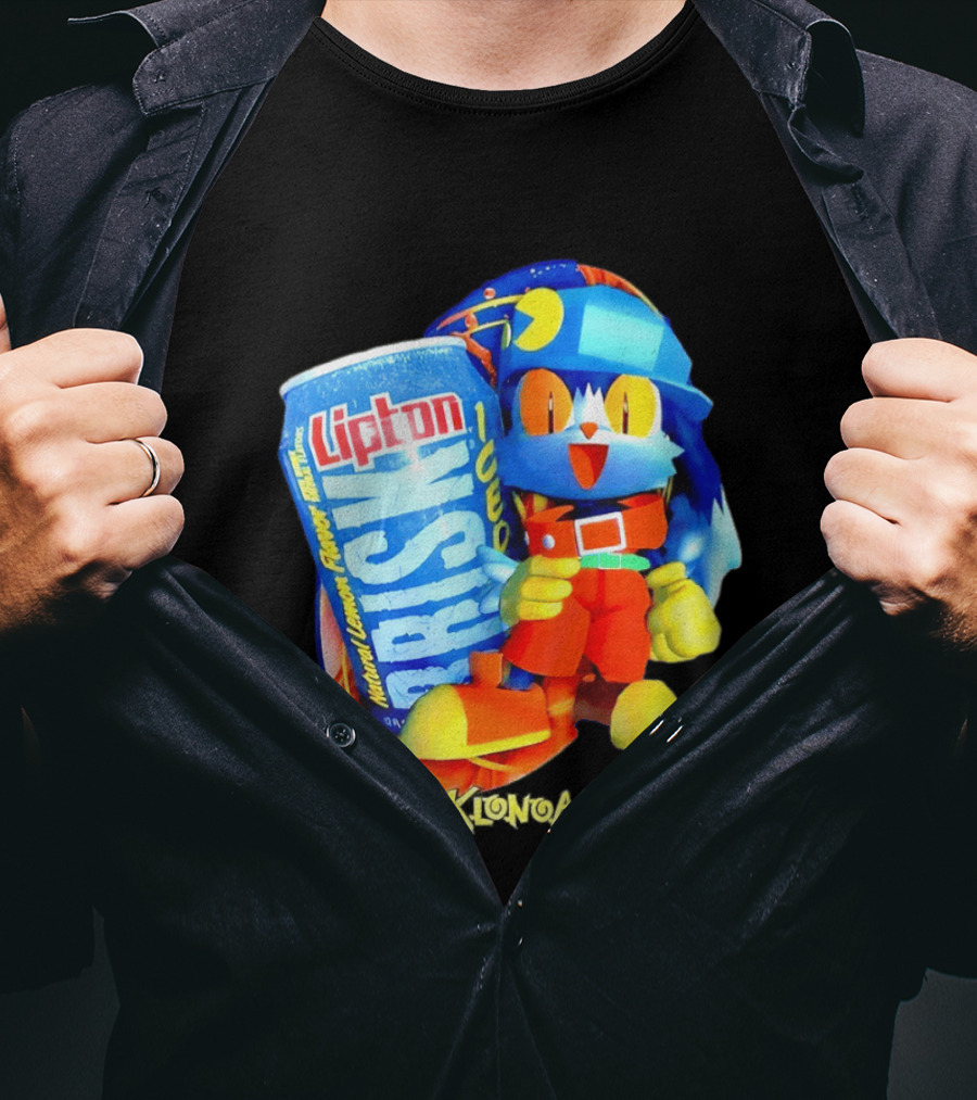 Klonoa Lipton Brisk Iced Tea Natural Lemon Flavor Beverage T-Shirt