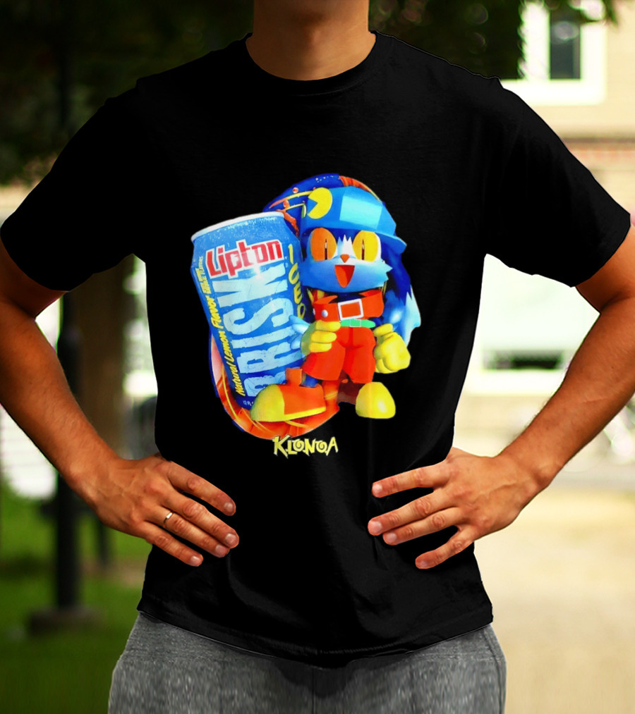 Klonoa Lipton Brisk Iced Tea Natural Lemon Flavor Beverage T-Shirt