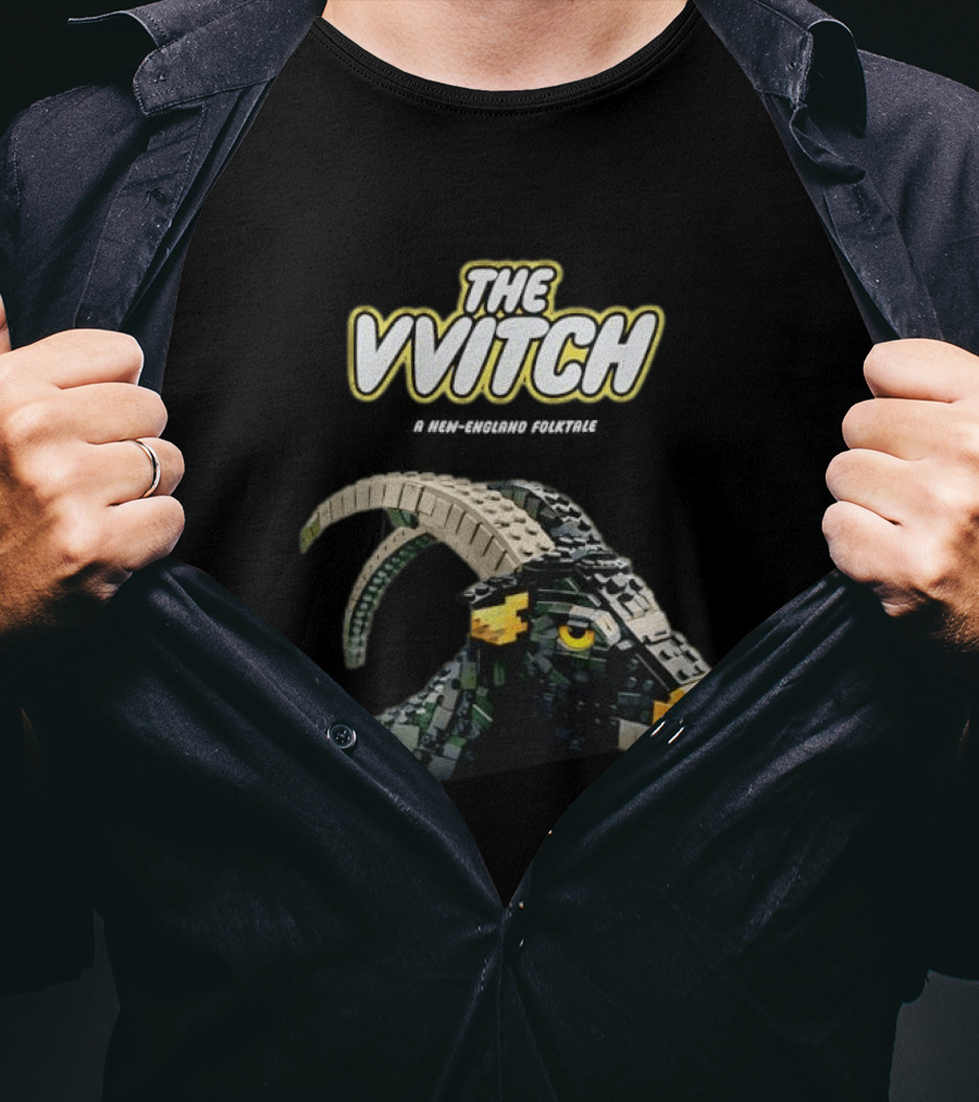 The VVitch Lego Black Phillip New England Folktale T-Shirt