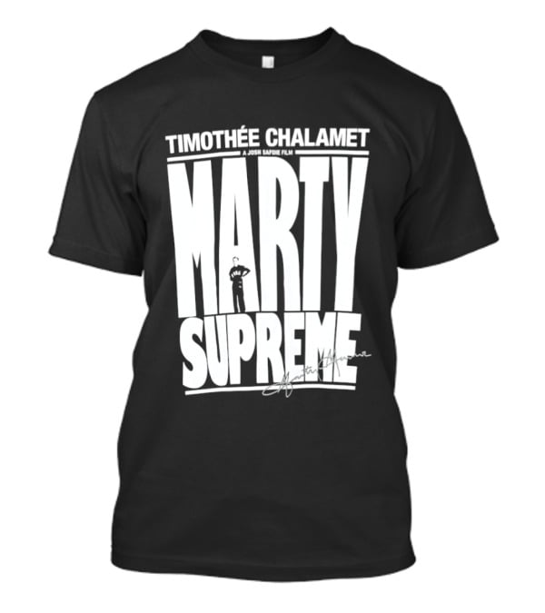 Timothée Chalamet Marty Supreme T-Shirt