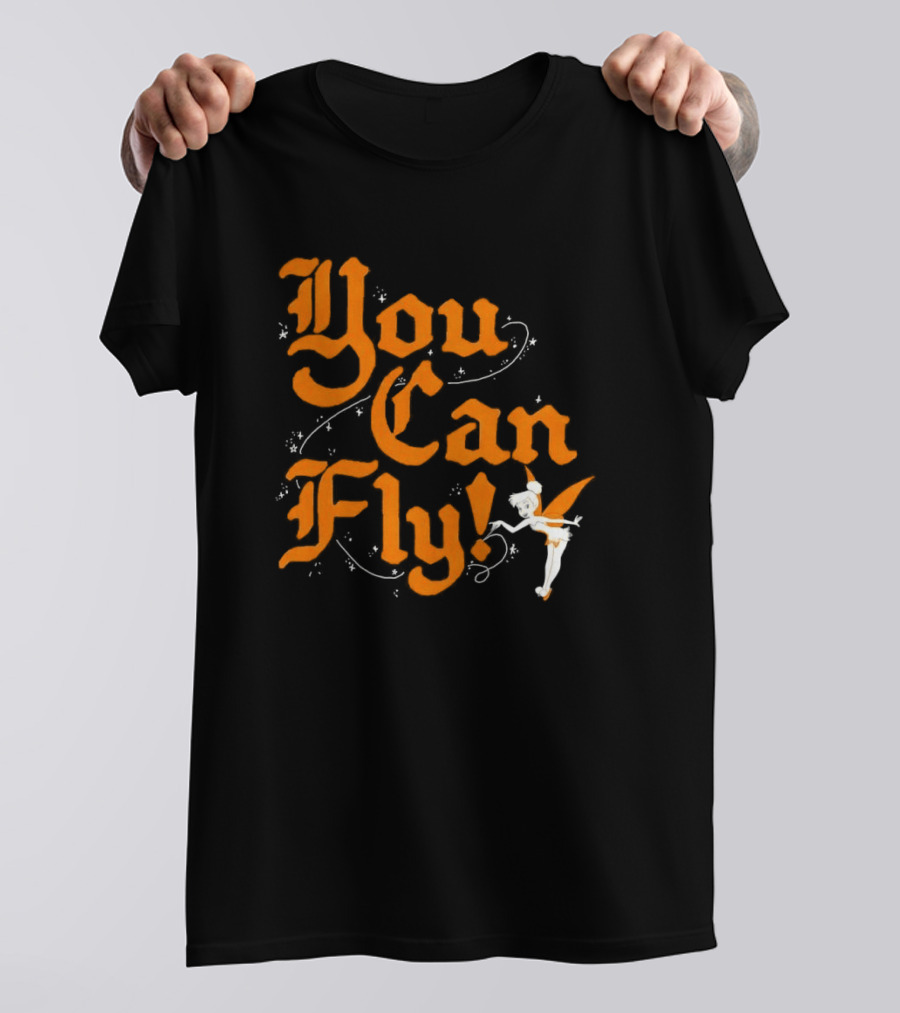 Tinker Bell Disney You Can Fly Fantasy Adventure T-Shirt