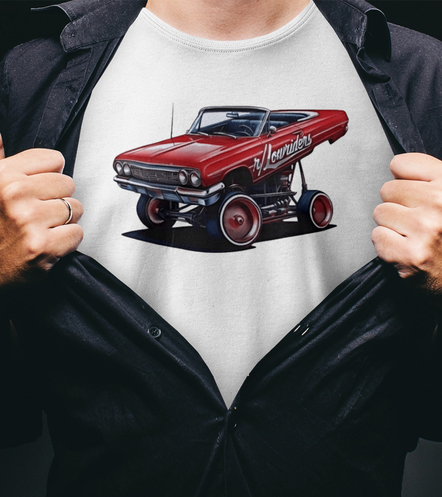 1964 Chevrolet Impala R/Lowriders Muscle Car Convertible T-Shirt