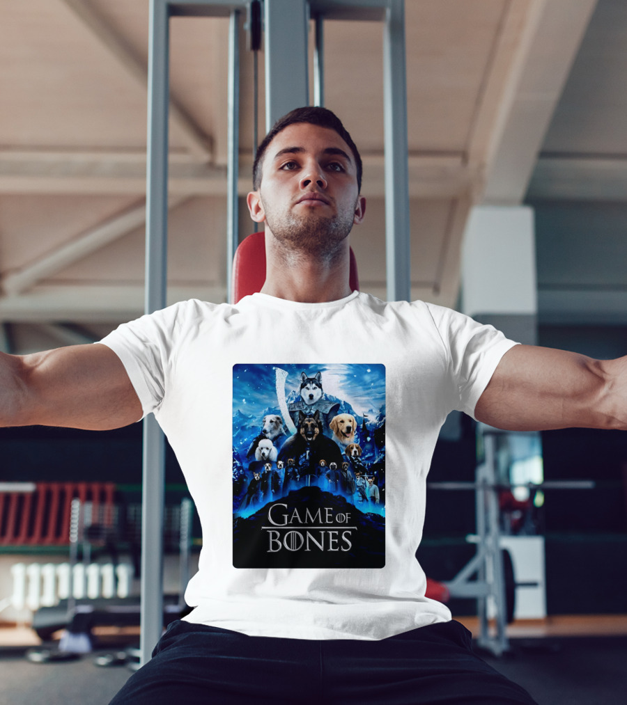 Game Of Bones Dogs Adventure With Thrones And Winter Canines T-Shirt