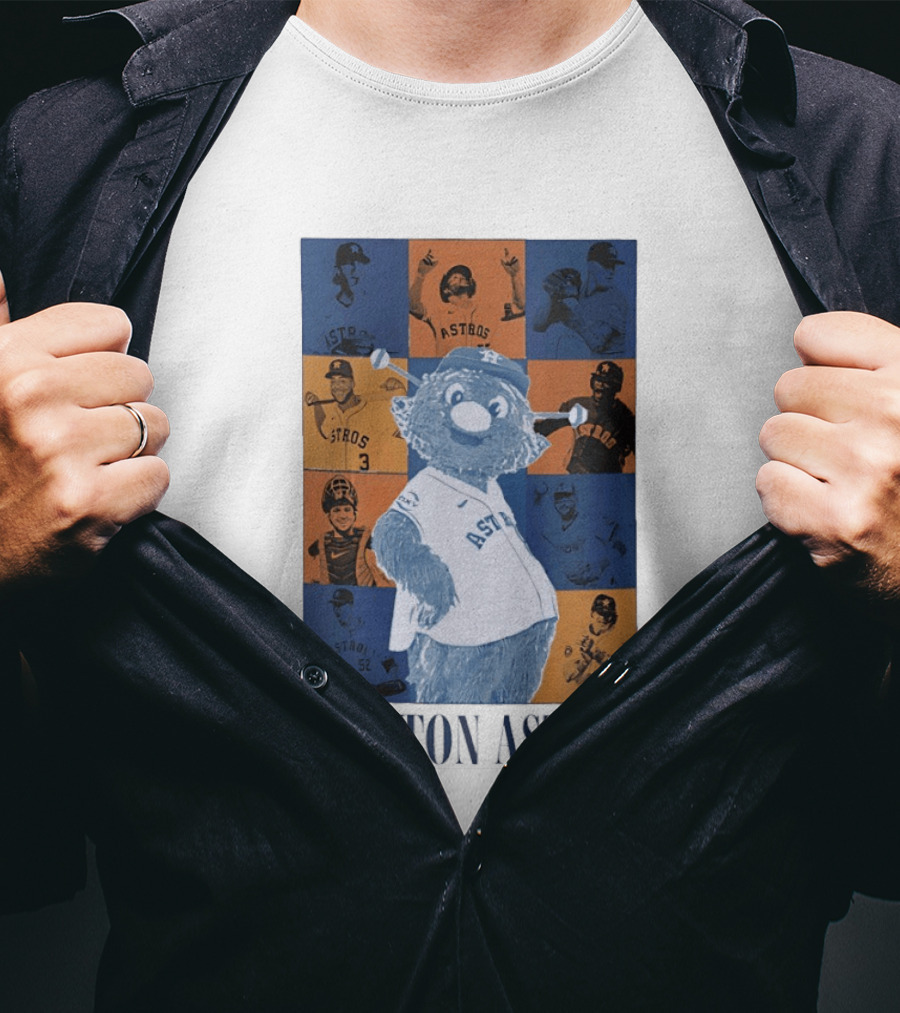 Houston Astros Eras Tour 2026 Legend Collage T-Shirt