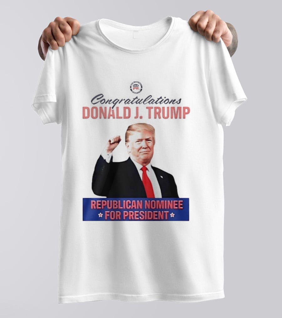 Donald J Trump Republican Nominee For President Conservatives T-Shirt