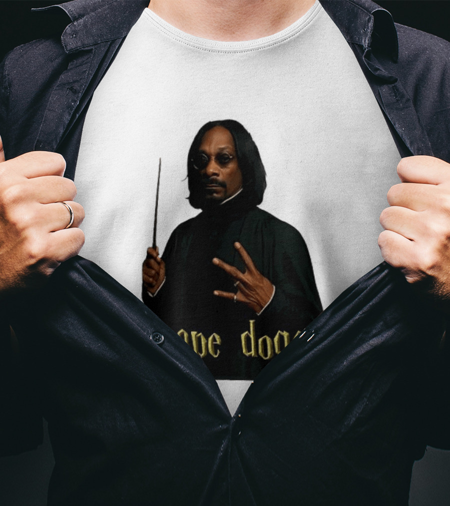 Snape Dogg Snoop Dogg Wizard Mashup Humor T-Shirt