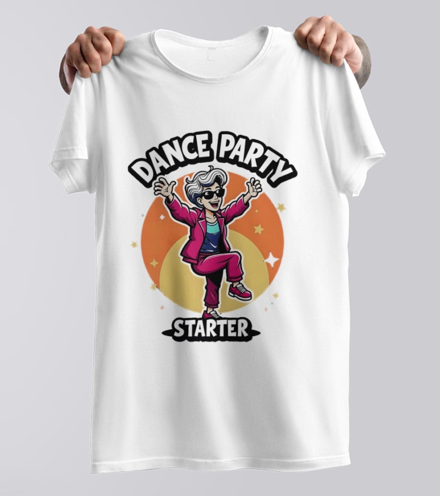 Dance Party Starter Retro Funky Dance Moves T-Shirt