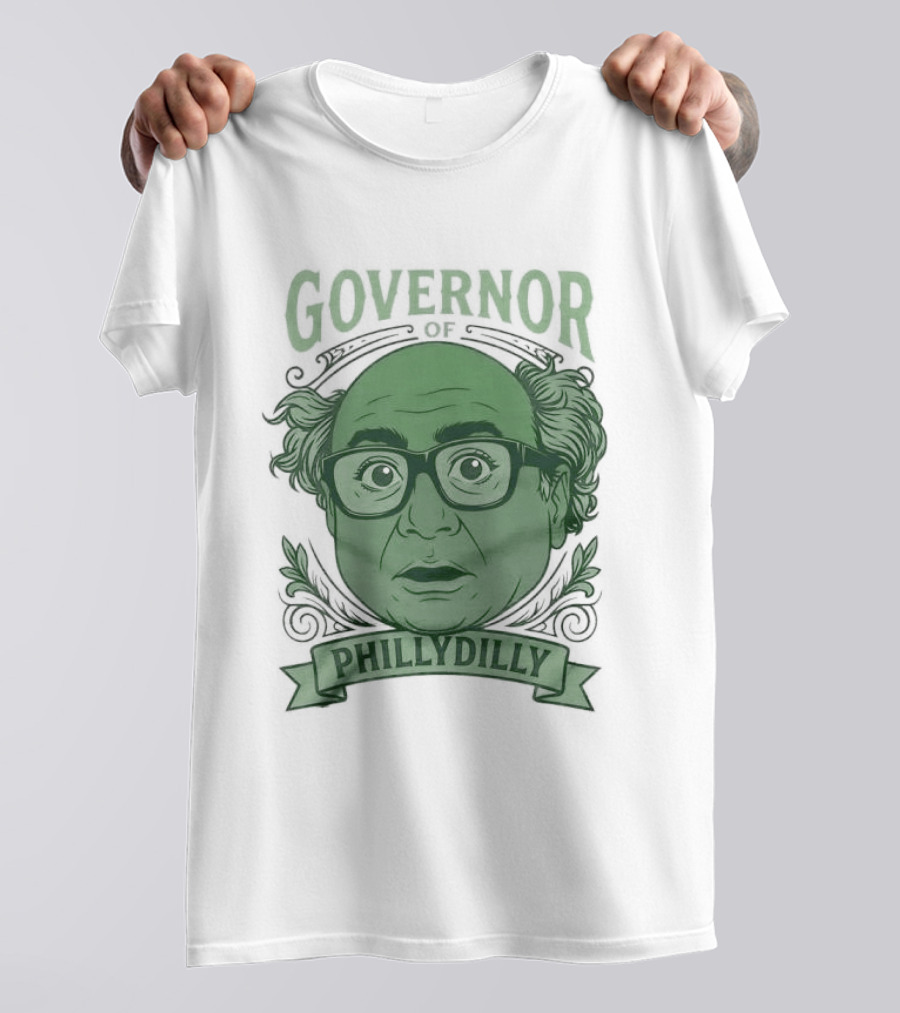 Danny Devito Governor Phillydilly T-Shirt