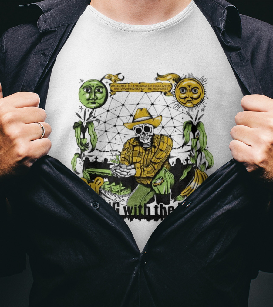 Living With The Land Welcome To A Voyage Of Discovery And Awareness Of The Richness T-Shirt